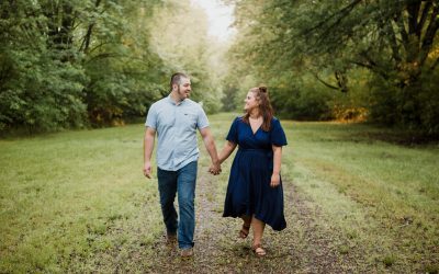 Mal & Kyle // Cascade Falls Engagement Session // Osceola, Wisconsin