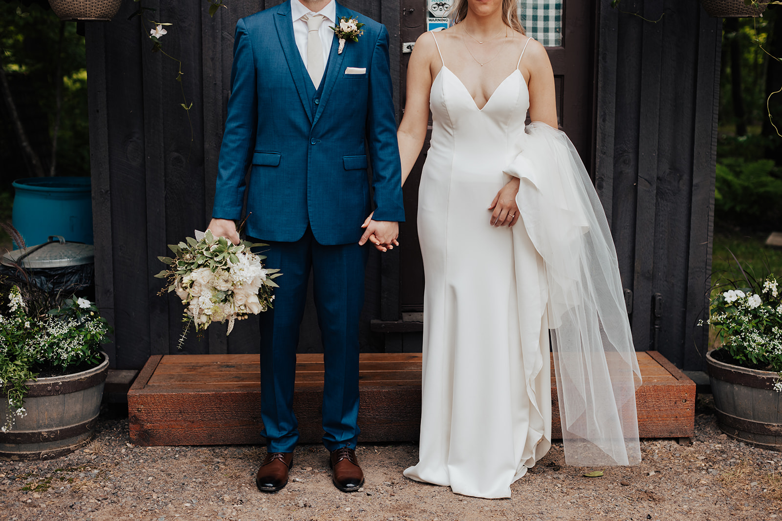 Backyard Summer Wedding // St Croix Falls, Wisconsin // Amber + David